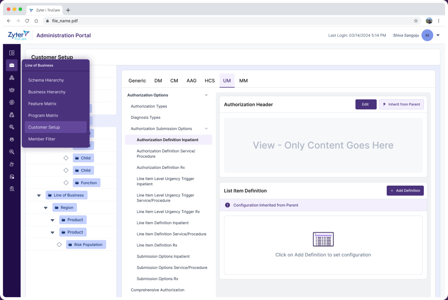 Zyter Admin Portal — image 4
