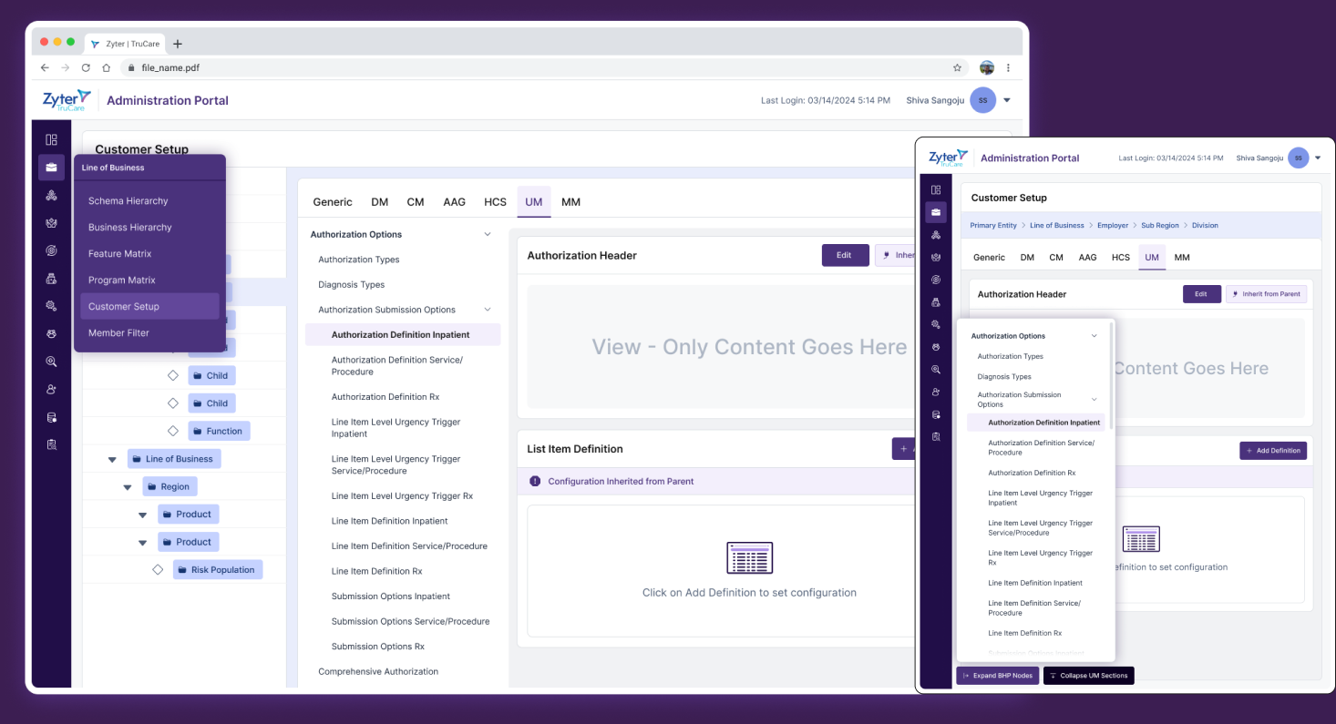 Zyter Admin Portal — image 6